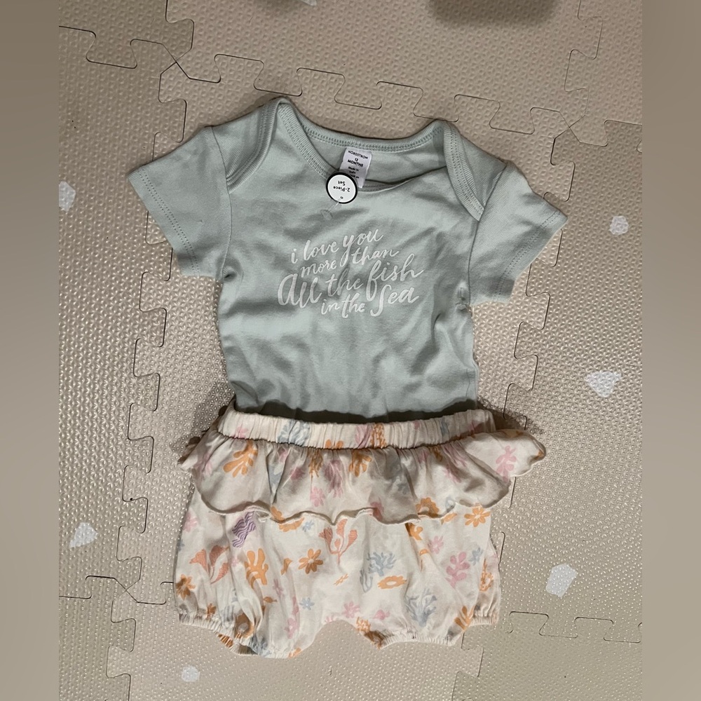 Nordstrom Sea Them Baby Outfit